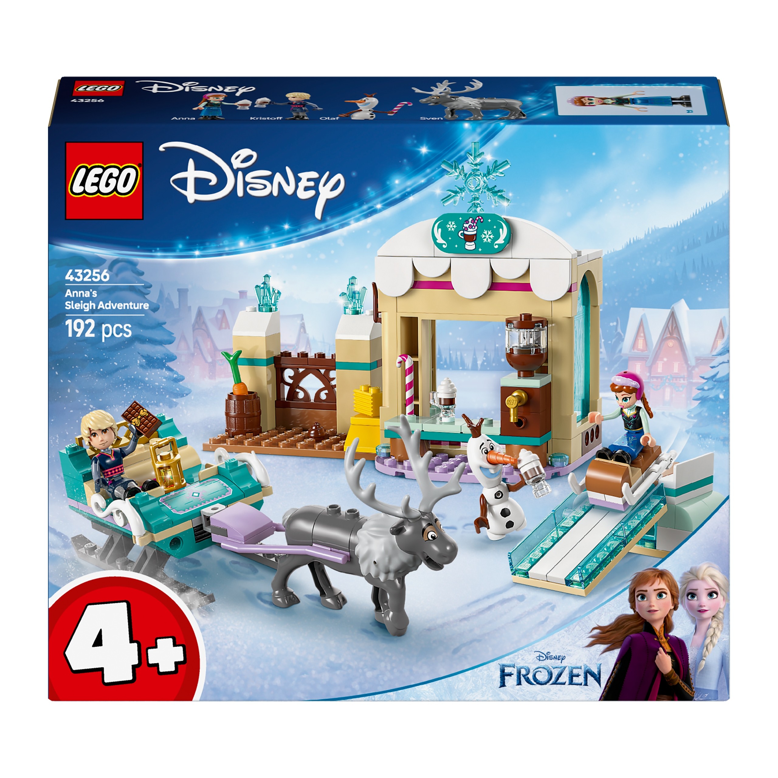 LEGO Disney 43256 Annino dobrodružstvo na saniach