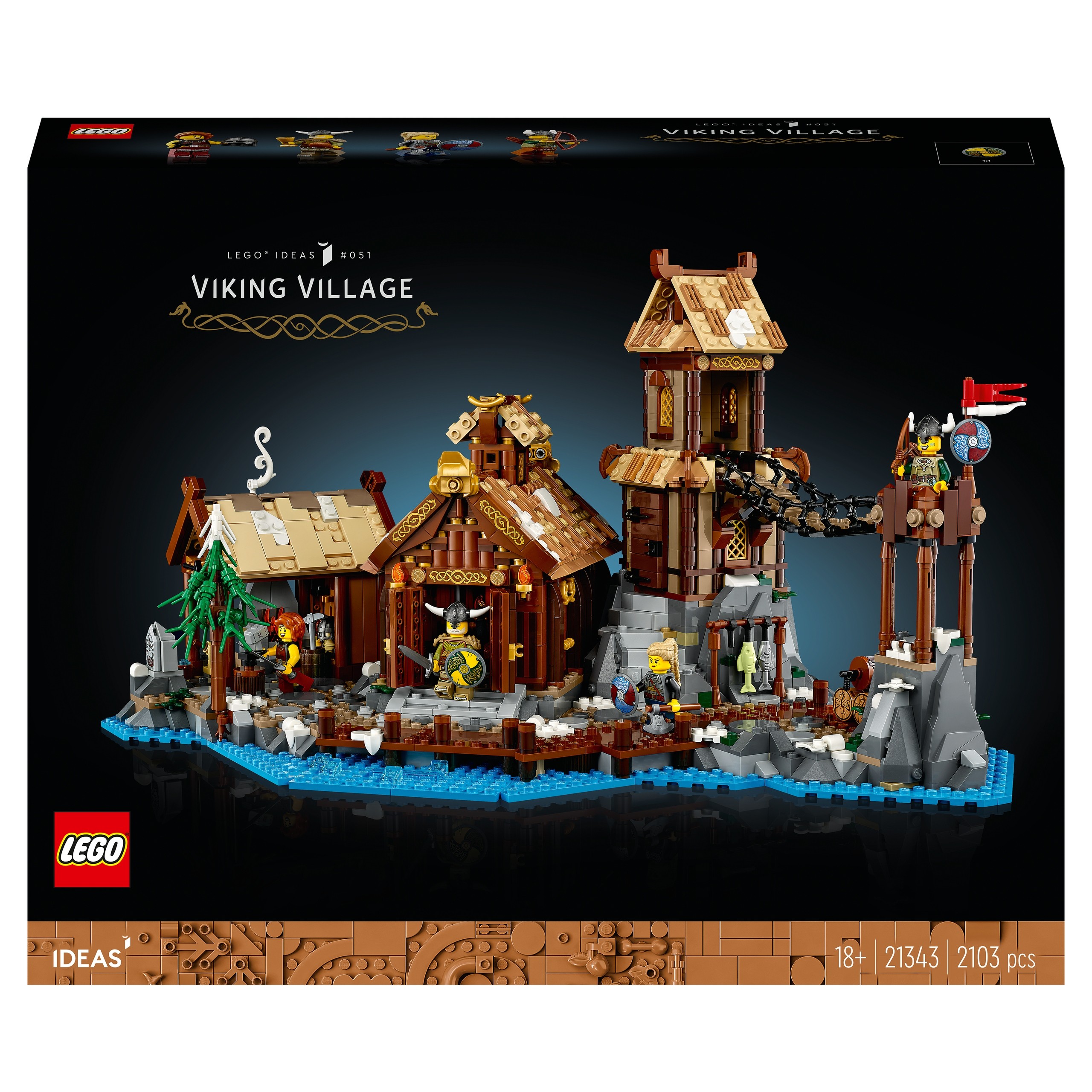 LEGO Ideas 21343 Vikingská dedina