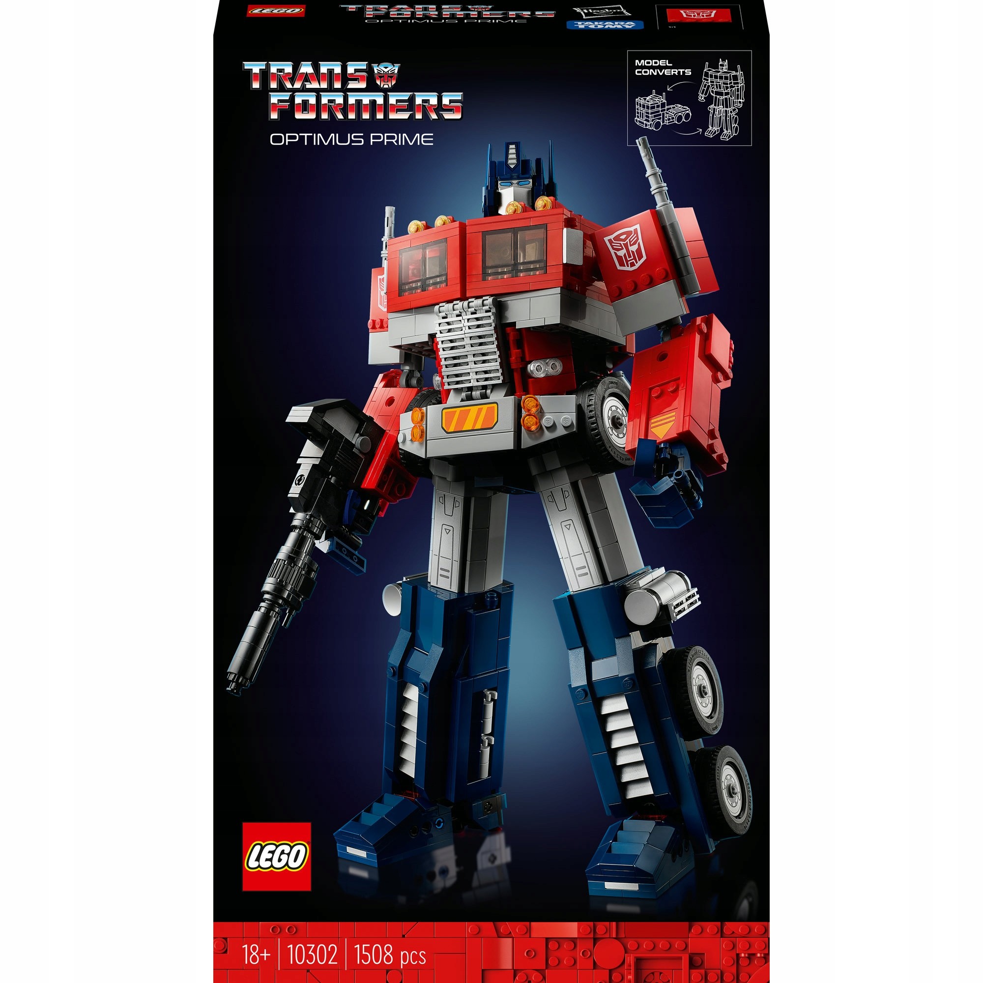 LEGO ICONS 10302 LEGO 10302 Creator Expert – Optimus Prime