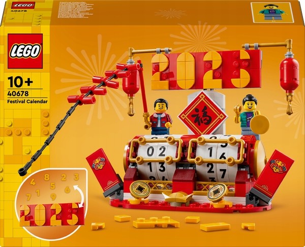 LEGO ICONIC 40678 Festivalový kalendár