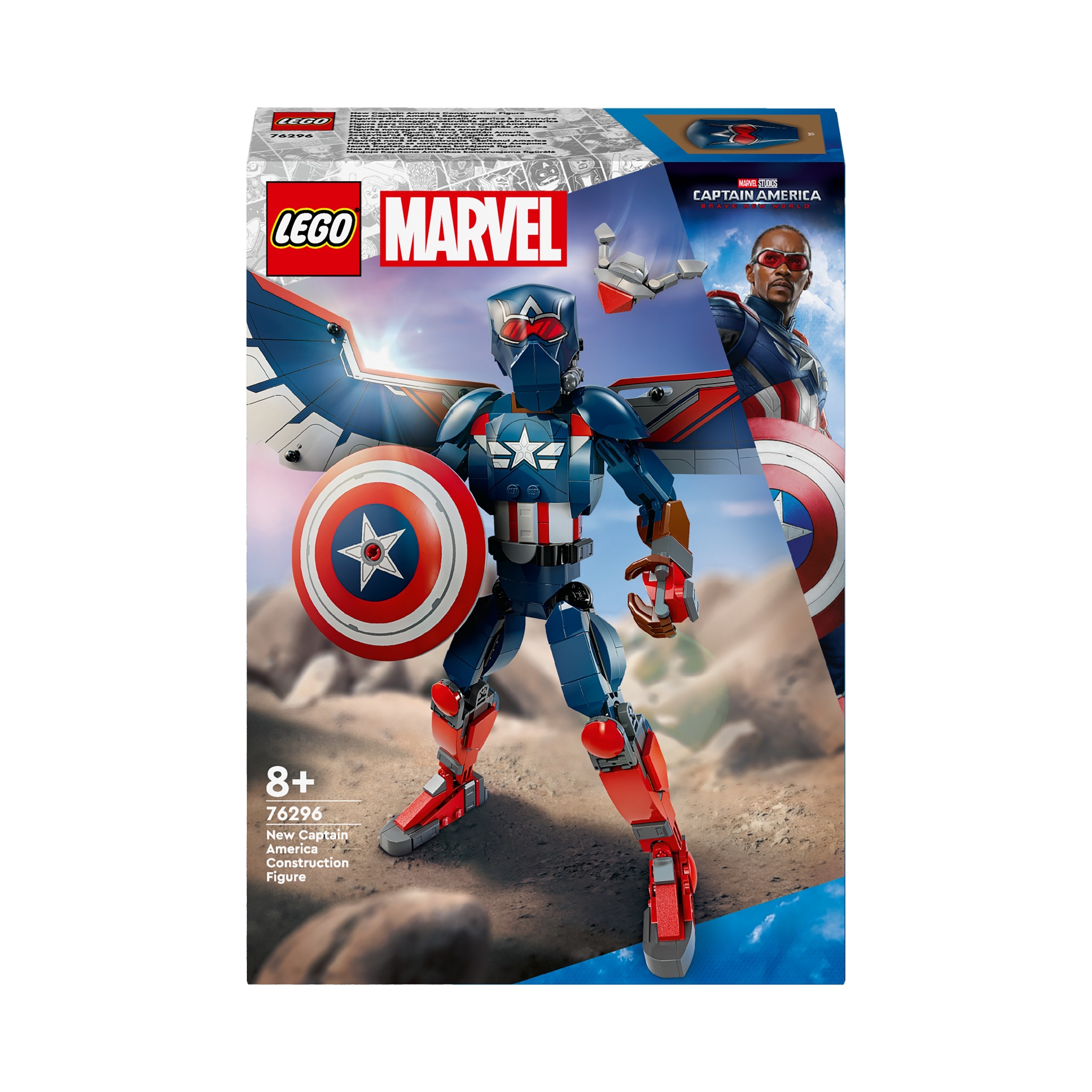 LEGO Super Heroes 76296 Nová figúrka Kapitána Ameriky