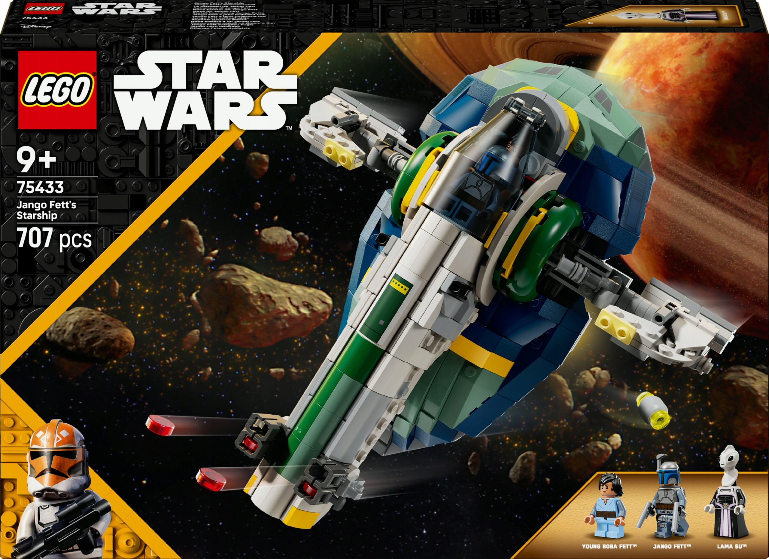 LEGO Star Wars 75433 Stavebnica lode Janga Fetta