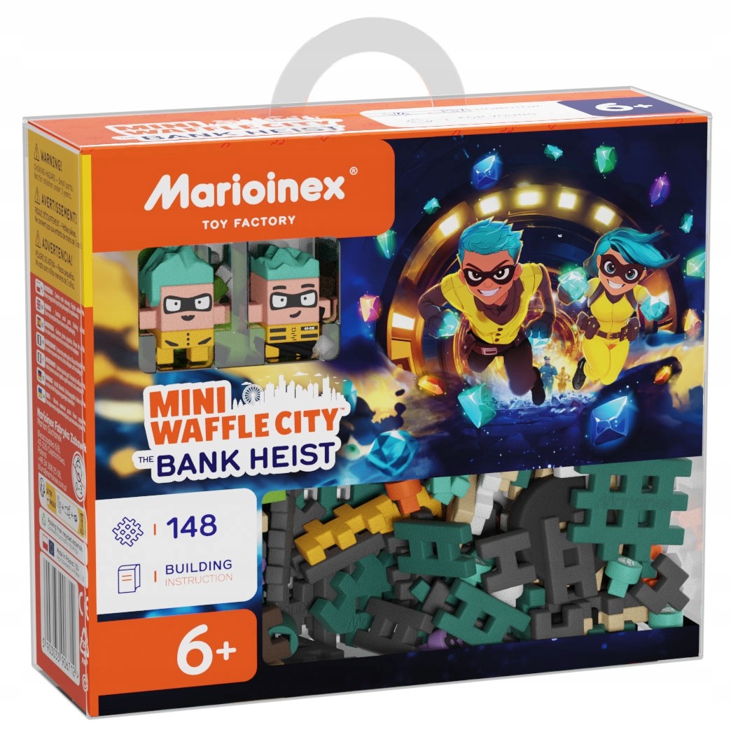 MINI WAFFLE CITY BANKOVÁ LÚPEŽ 148 DIELOV