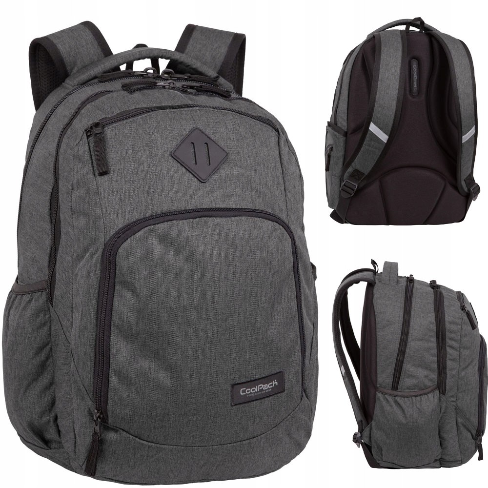 Veľký Batoh CoolPack Break Snow Grey 30L pre Mládež a Dospelých