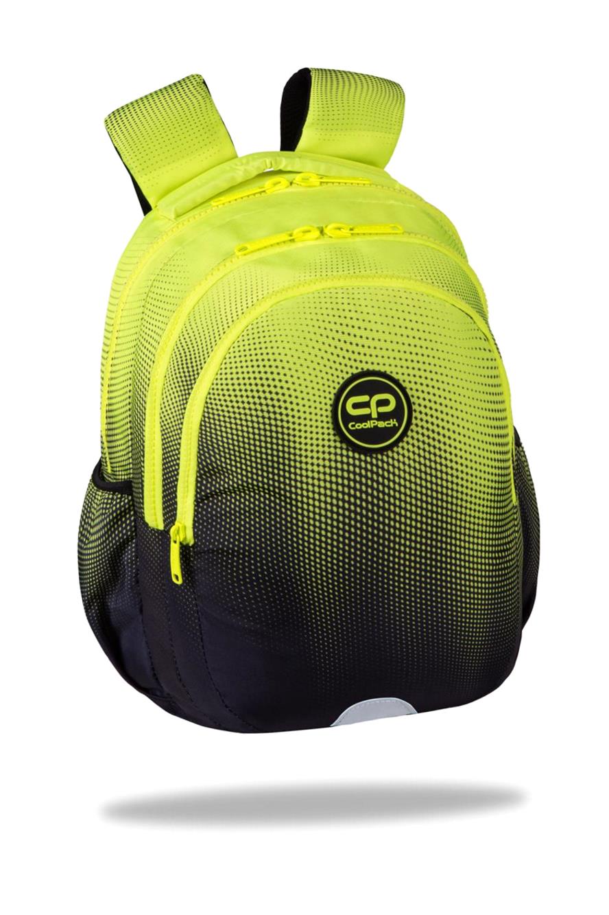 Mládežnícky batoh Coolpack Jerry GRADIENT LEMON - vzorovaný a pohodlný