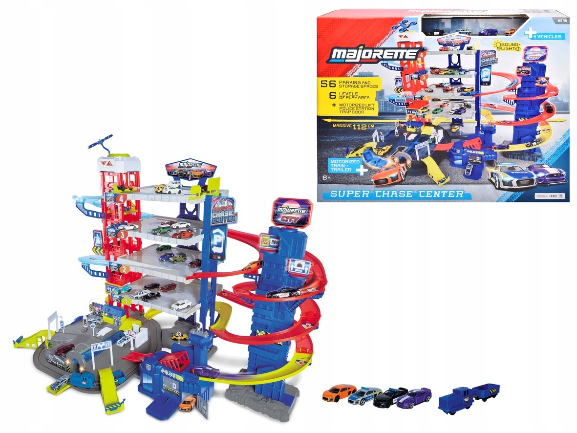 Mažorette Super Chase Center + 5 áut