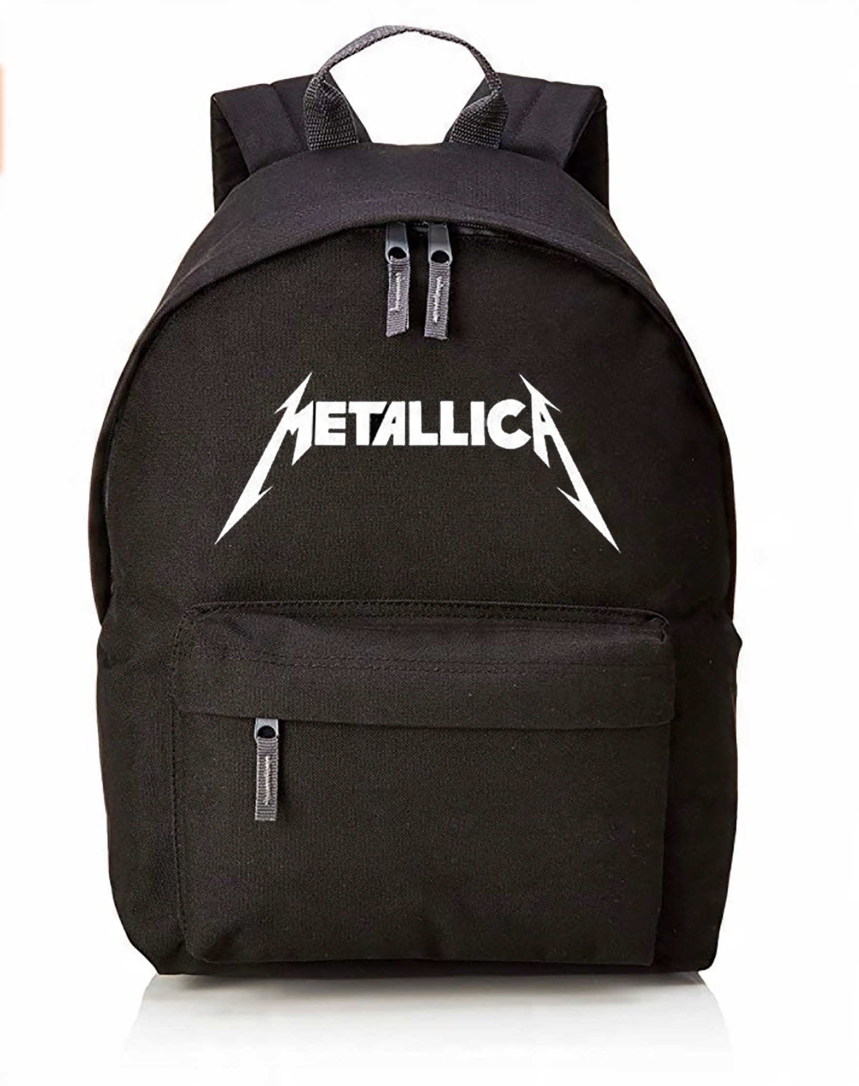 Odolný mestský batoh Metallica s kapacitou 18l v čiernej farbe