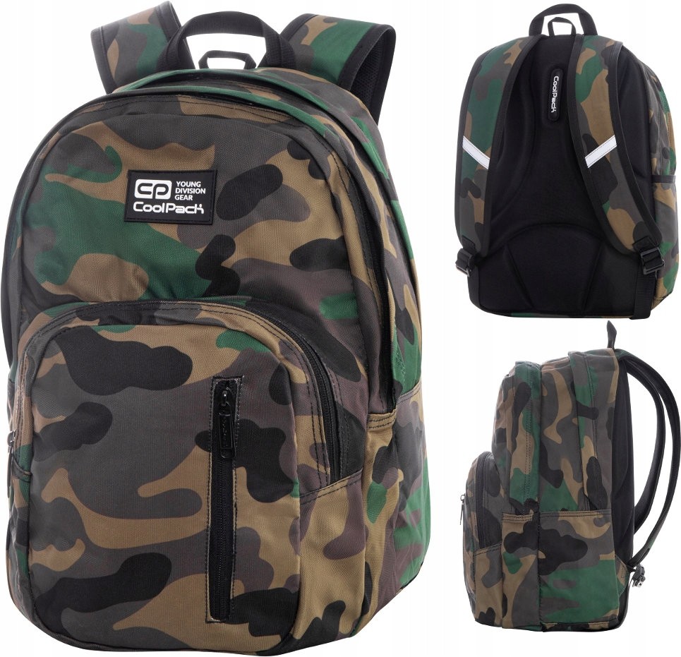 Školský batoh - Mládež batoh camo objavy camo classic