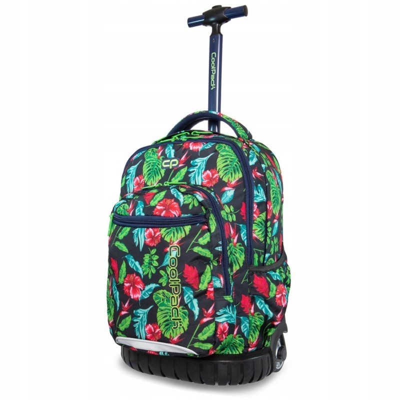 Školský batoh - Batoh na kolieskach Coolpack Swift Flowers Girls