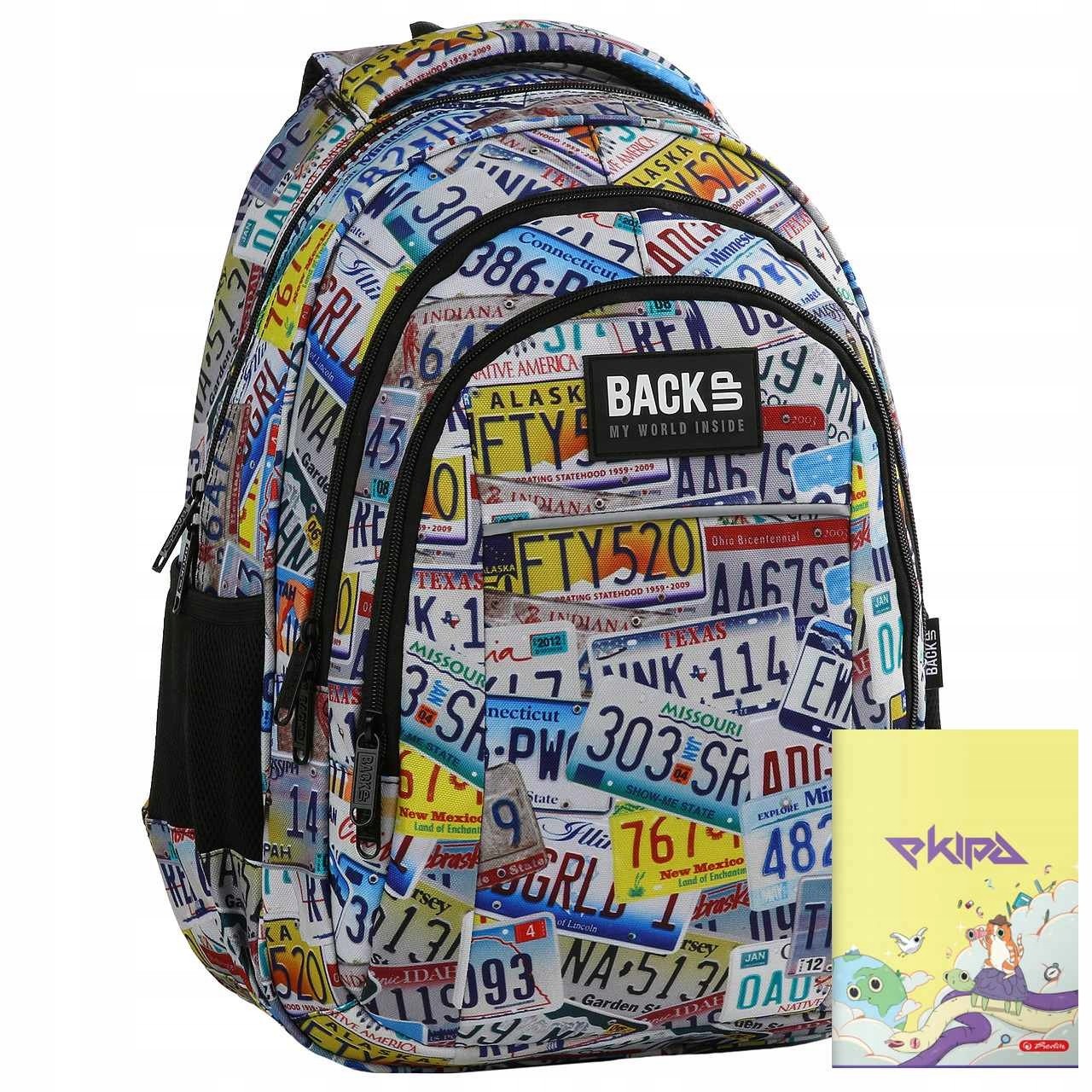Školský batoh - Záložný batoh školy H41 v doskách + notebook 60K.