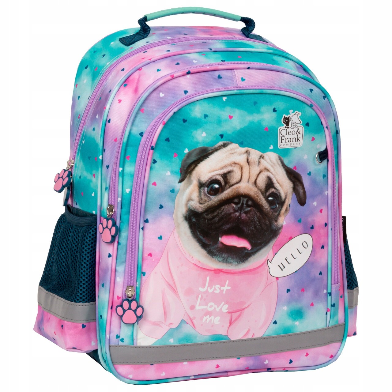Školský batoh - Cleo a Frank School Batoh so psom psom