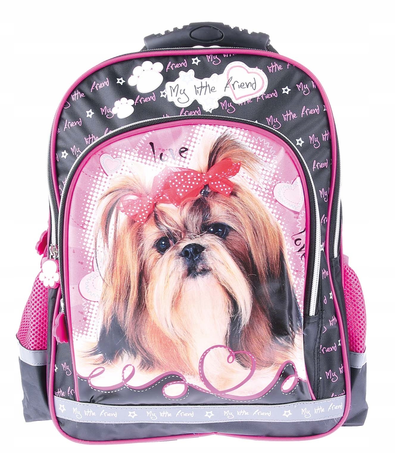 Školský batoh - Batohský batoh pre dievča Shih Tzu Dogs