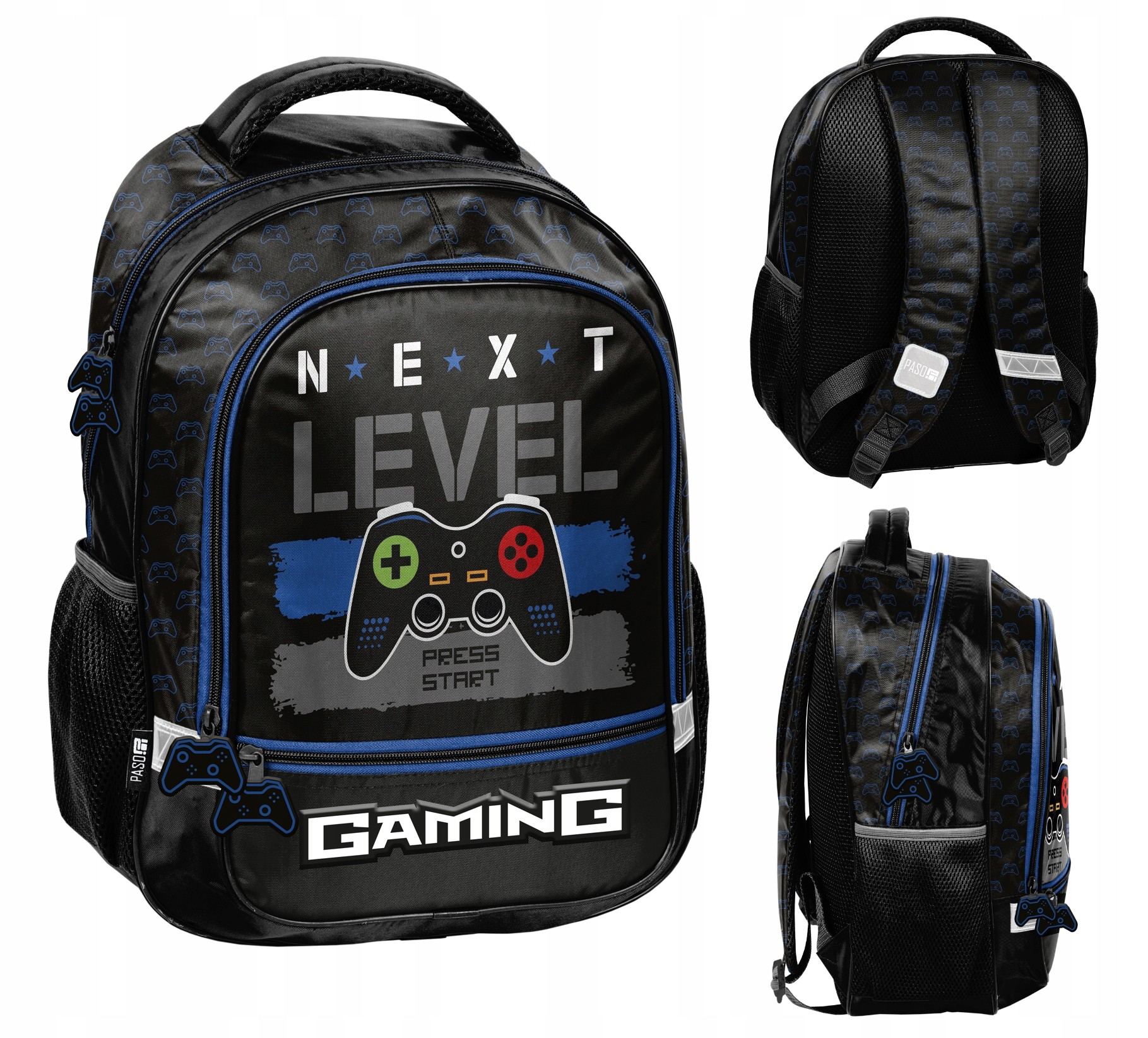 Školský batoh - Herný batoh, Pad For Boy Gaming Paso
