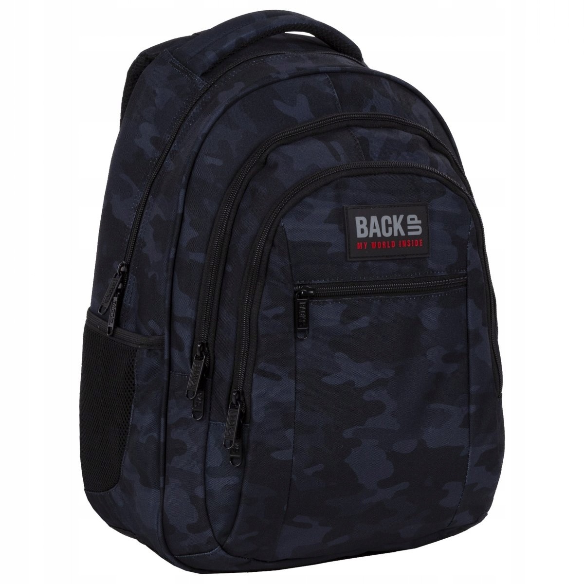 Školský batoh - Zálohovanie batohov pre mládež 26 l sivej camo