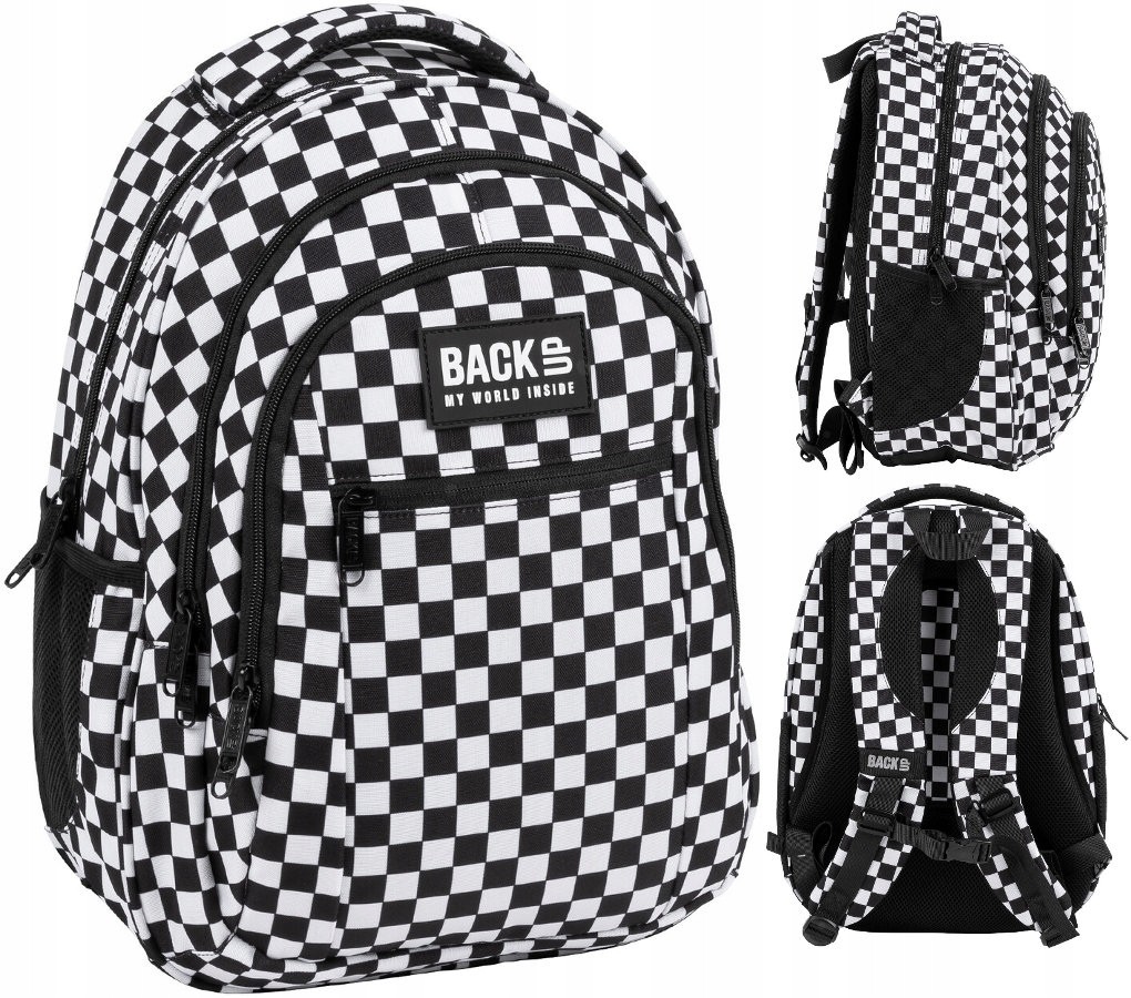 Školský batoh - Školský batoh zálohy mládeže O94 Chessboard