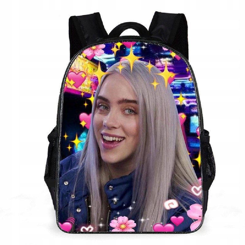 Školský batoh - Mládežnícka škola batoh Billie Eilish mládež