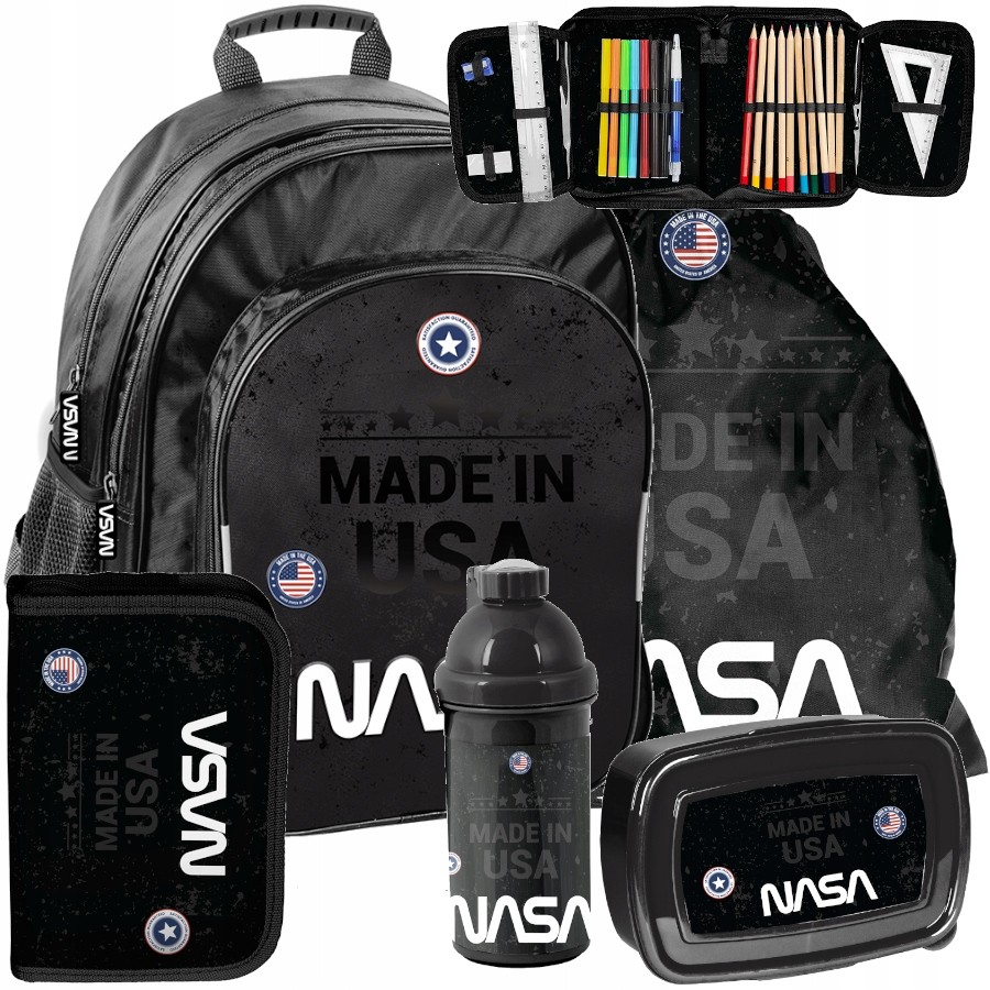 Paso NASA School Backpack- 5 El. Set !!