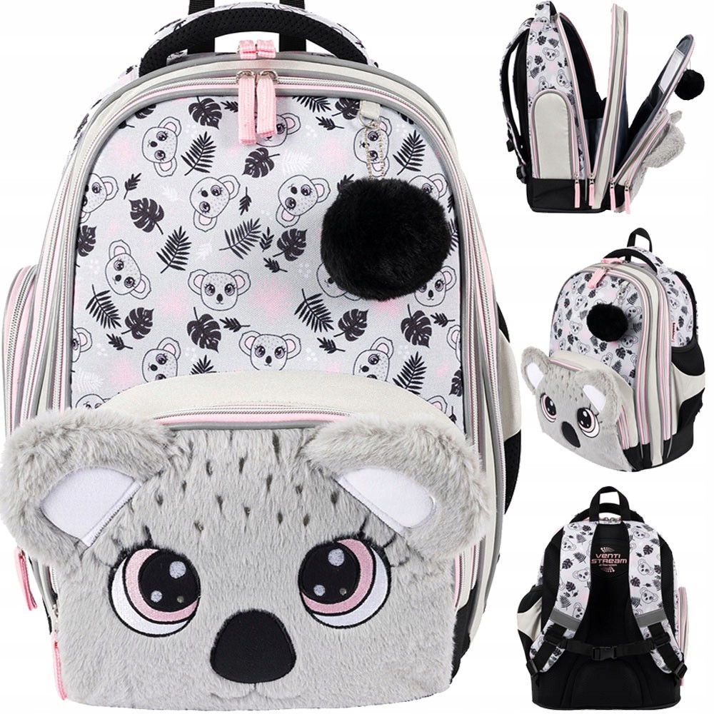 Backpack School School Bag Teddy Koala trieda 1-3