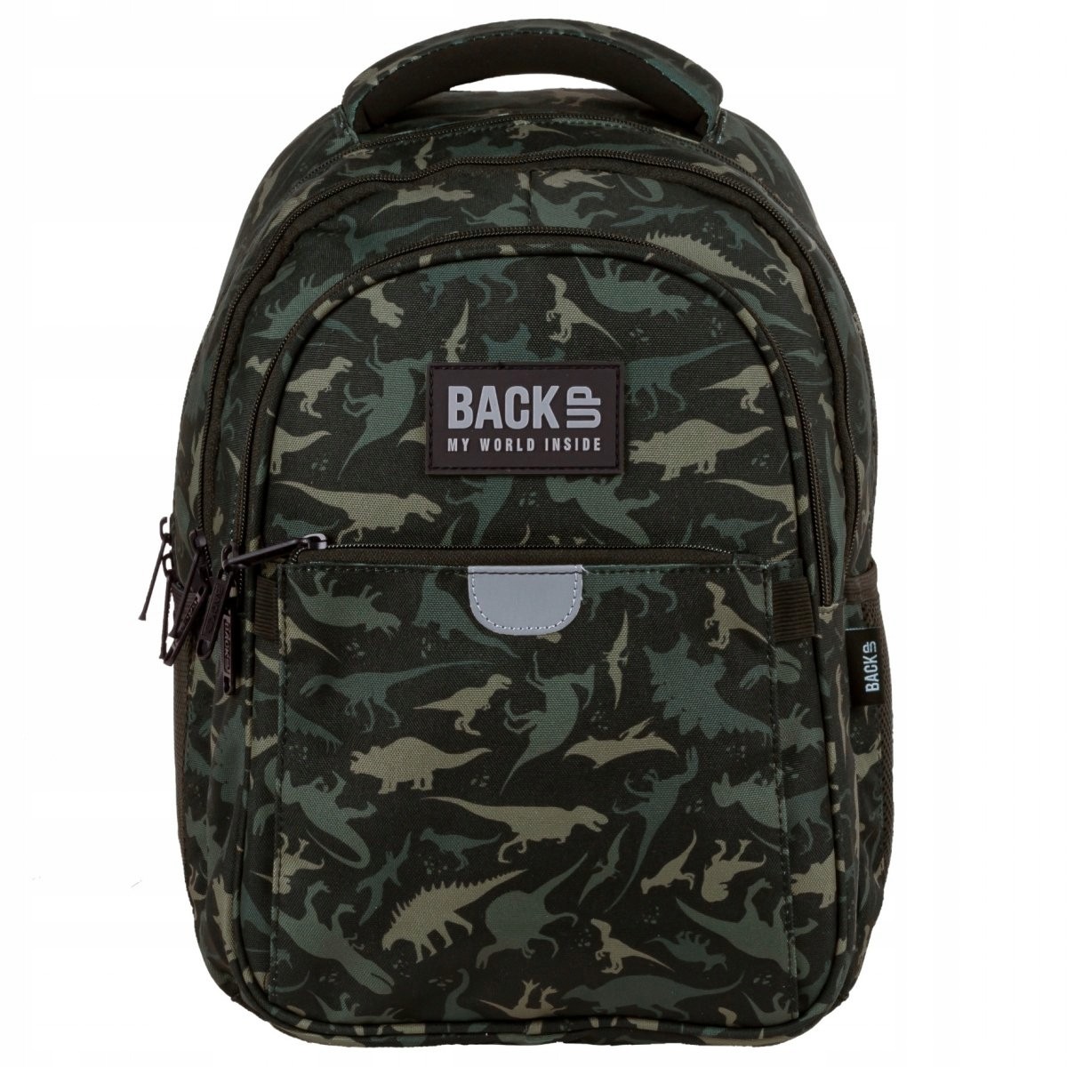 Školský batoh - Záloha skorého školského batohu 24 l dinosaurov camo