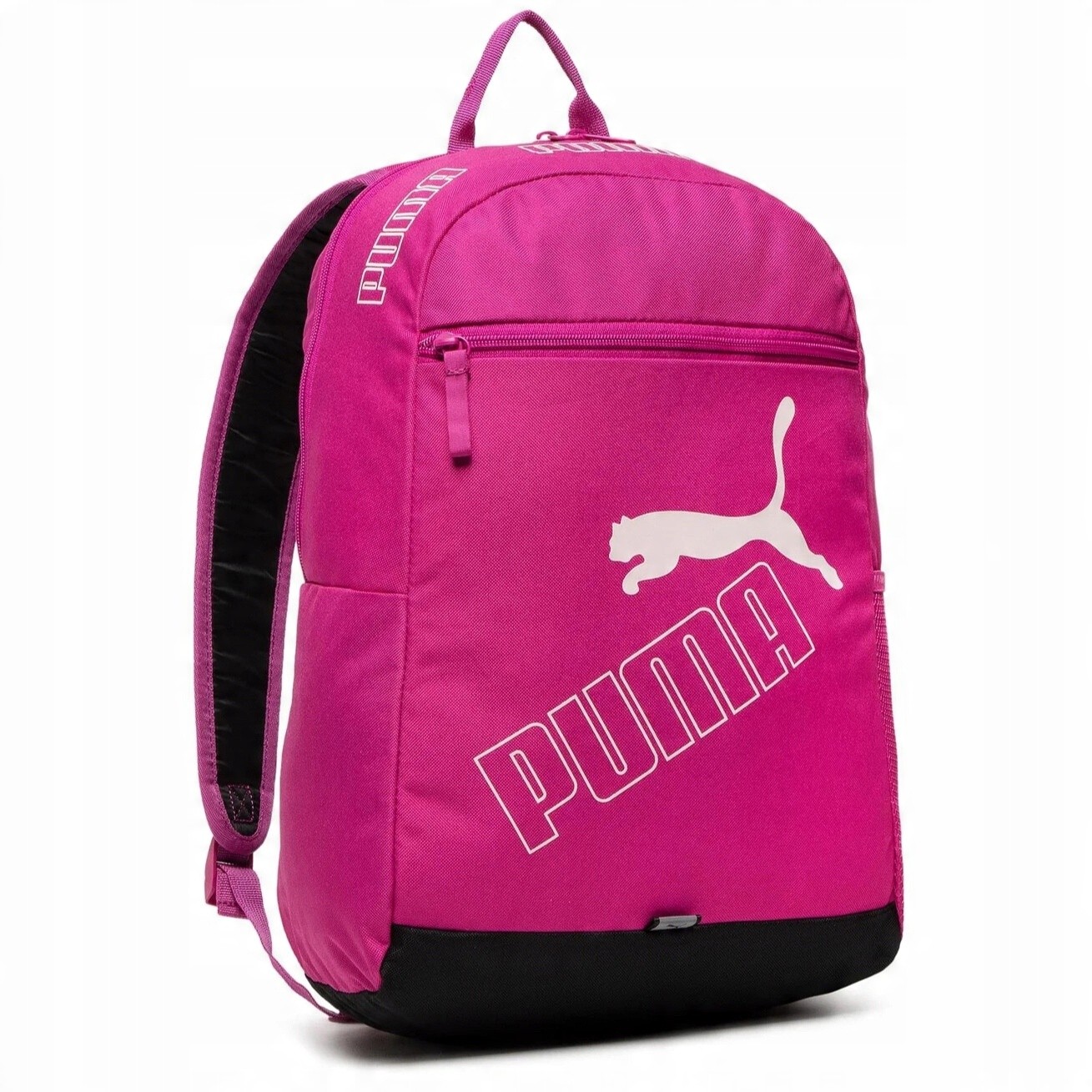 Športový a turistický ruksak PUMA vo fuksiovom odtieni