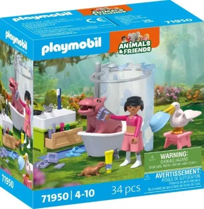 Playmobil 71950 Zvieratká na kúpanie