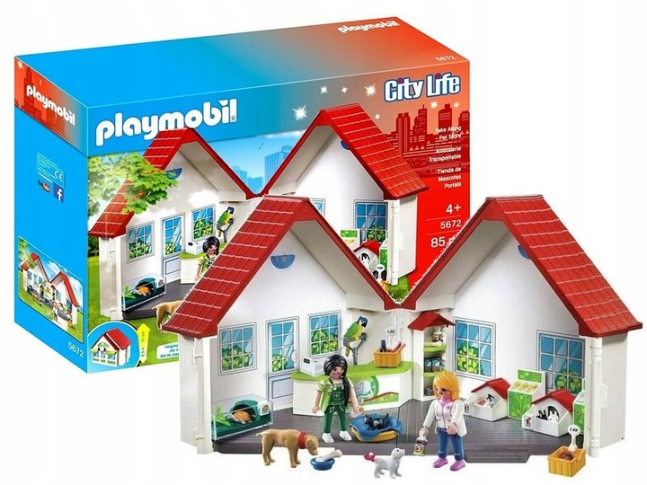 Playmobil City 71396 Mobilný obchod so zvieratami
