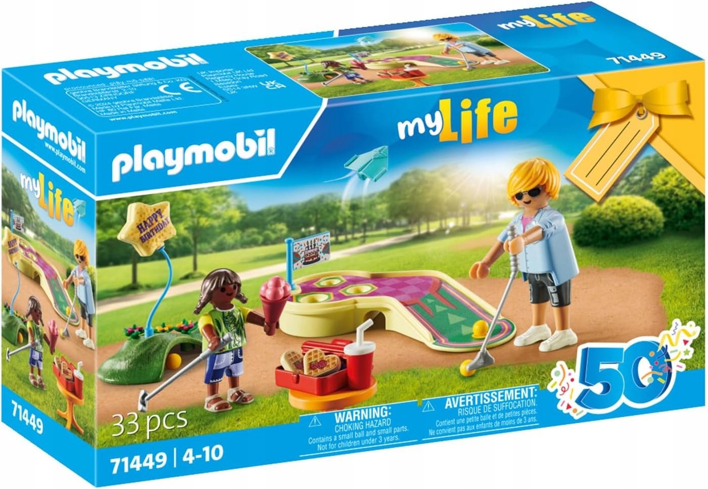 PLAYMOBIL MYLIFE 71449 MINIGOLF