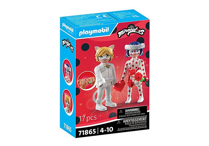 Playmobil Miraculous 71865 Svadobné sny Lienky a Černého kocúra