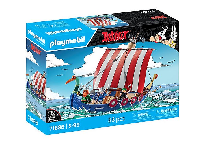 Playmobil Playmobil Asterix: Pirátska loď 71888