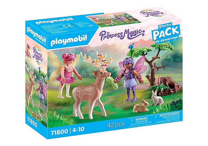Playmobil Víly s lesnými zvieratkami 71800