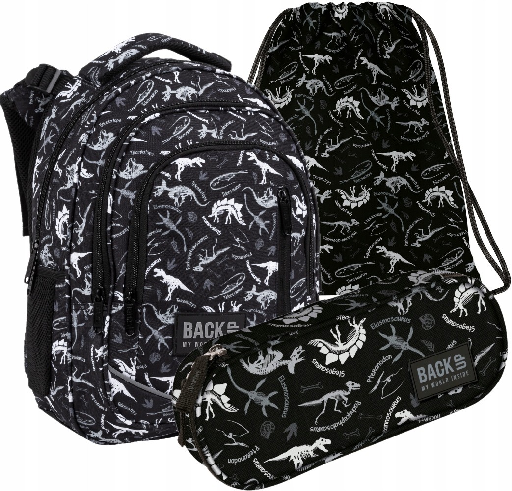 Školský batoh - Backpack 2 Backup4 Model R 114 + Puzdro na ceruzku + taška