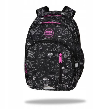 Školský batoh - B&W Scripble Pink Coolpack batoh