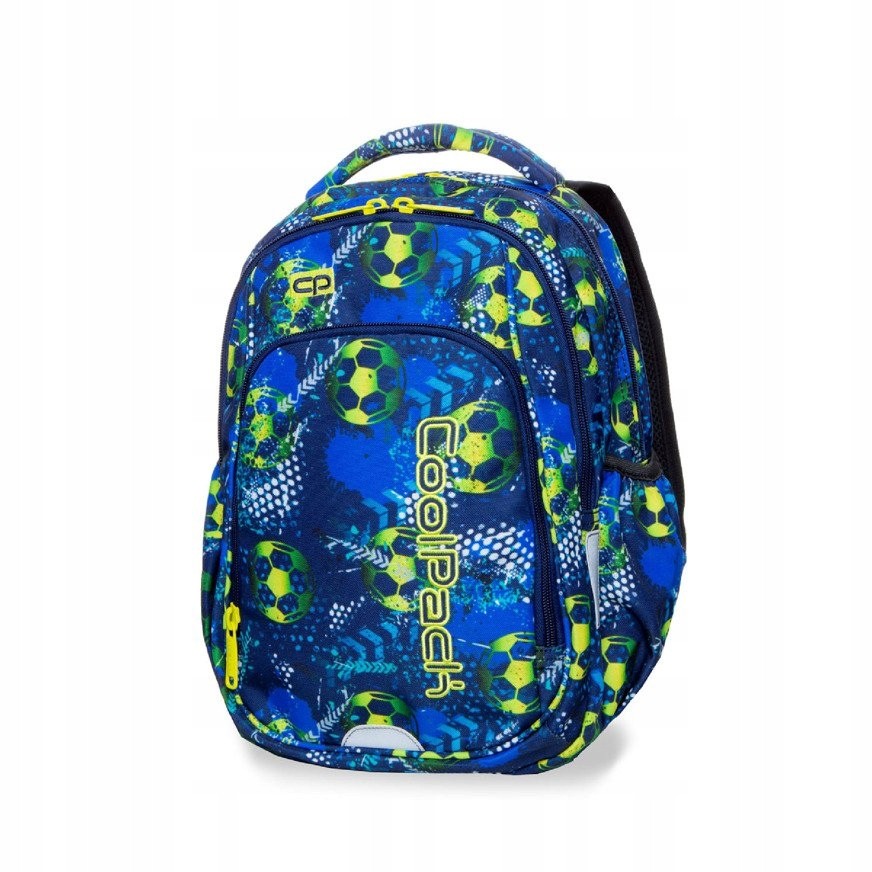 Školský batoh - Coolpack/Patio Patio School Strike futbal modrá