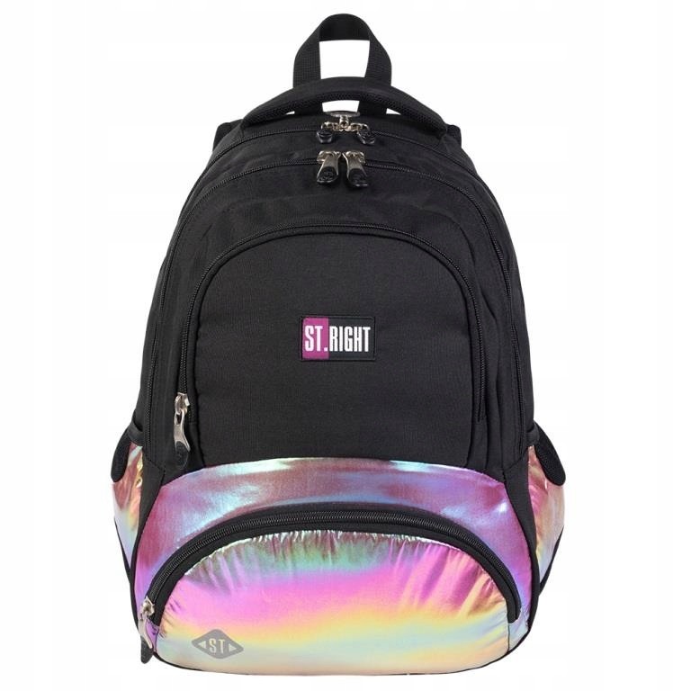 Školský batoh - Školský batoh St.right 4Kom Holo Multicolor #54