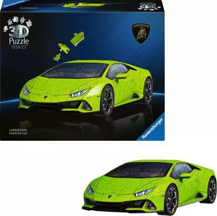 3D puzzle Iconics Lamborgh.Huracán EVO-Verde