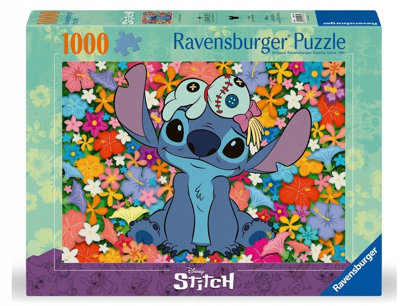 Ravensburger 1000-dielne puzzle Ravensburger 1000 stehov puzzle
