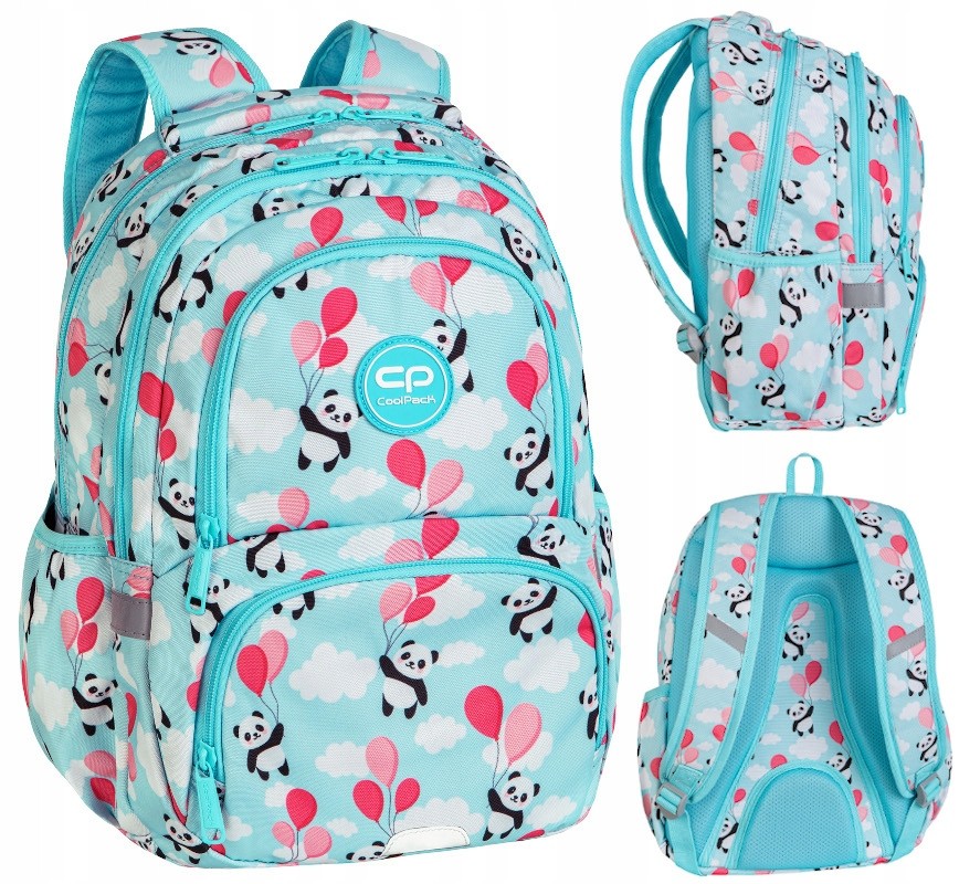 Pohodlný školský batoh COOLPACK SPINER s viacerými komorami