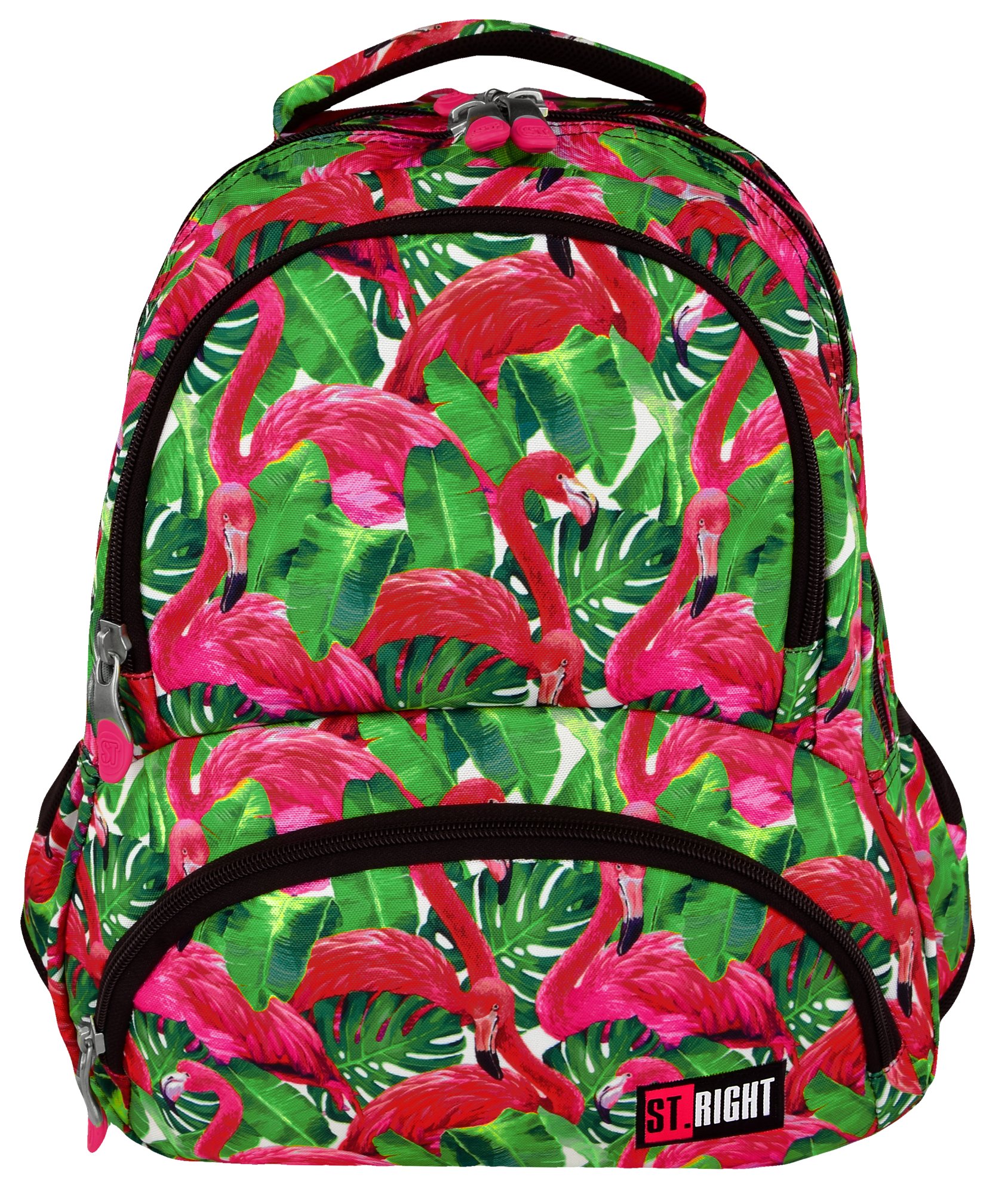 Školský batoh - Batoh St.right BP7 4 cm Flamingo Pink 618604