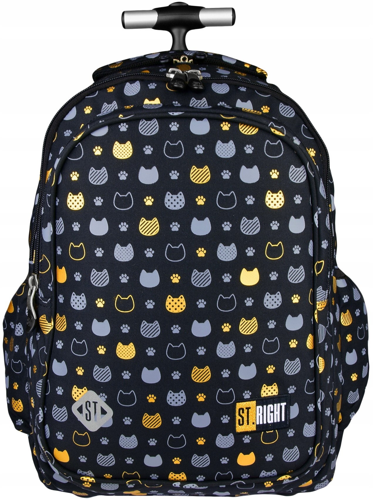Školský batoh - St.Right Backpack Golden Cats Kitches 638169