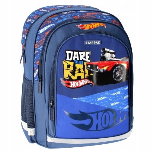 Školský batoh STARPAK Hot Wheels pre 1.-3. triedu, 23L