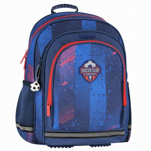 Mládežnícky školský batoh pre chlapca SOCCER s futbalovým motívom