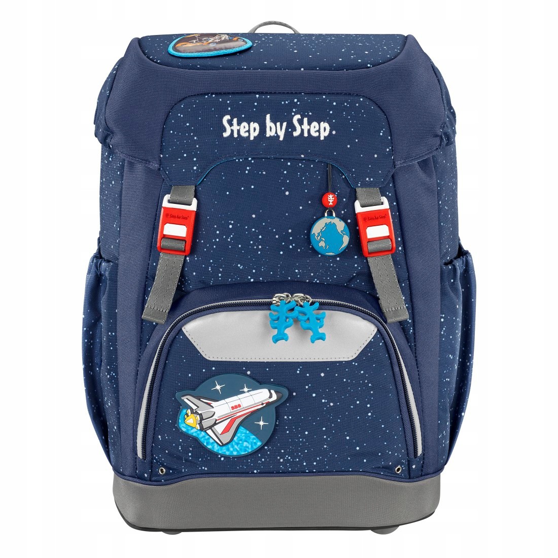 Školský batoh - Krok za stepnou školskou batohom School Bag Sky Sky Rocket