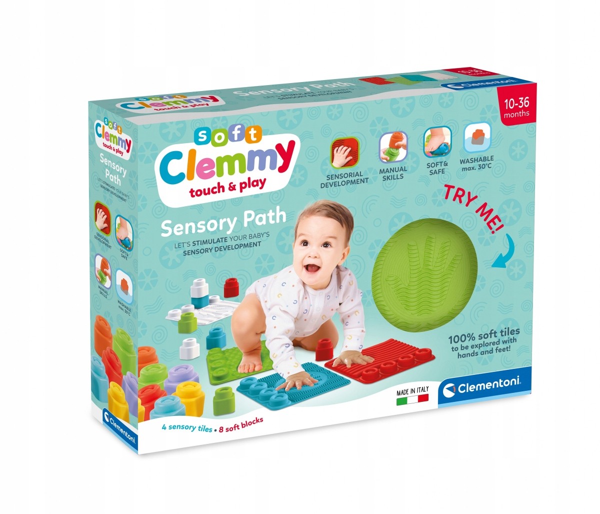 Clementoni Soft Clemmy viacfarebná vzdelávacia sada