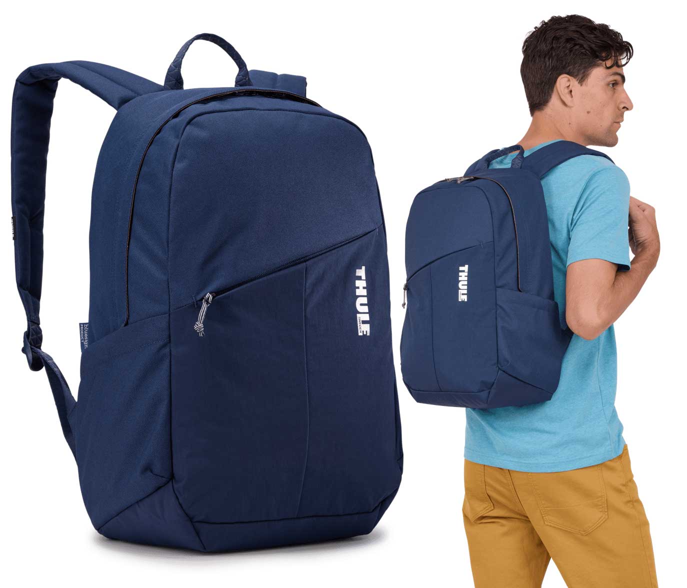 Ekologický Mestský Batoh Thule Notus - Dress Blue