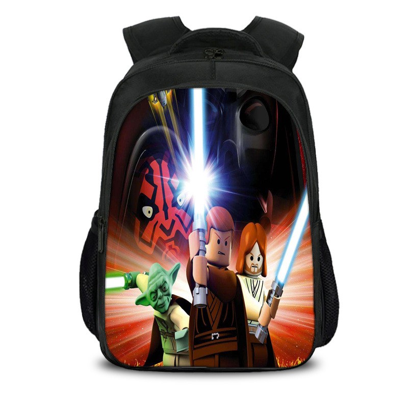 Školská taška na školskú tašku Nový batoh 3D Star Wars