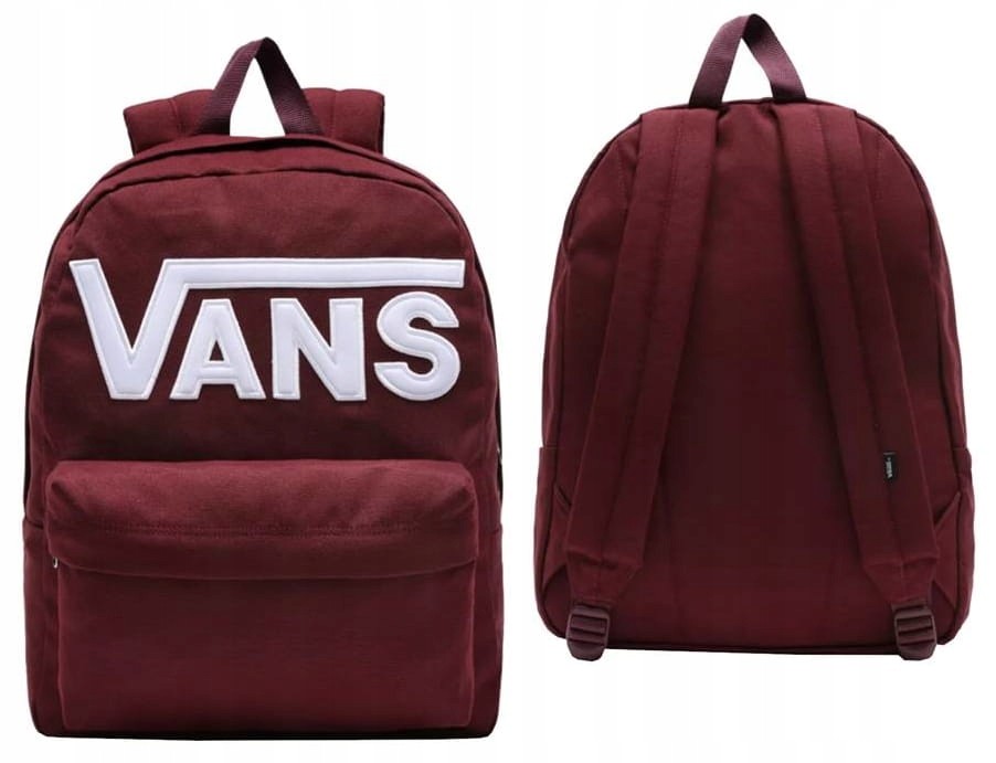 Školský batoh - Vans Old Skool Youth Burgundsko School Batoh
