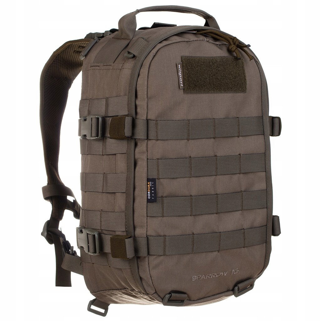Viacúčelový vojenský batoh Wisport Sparrow 16l, RAL-7013