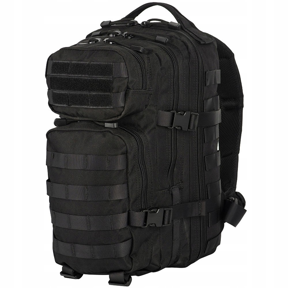 M-Tac Assault Pack 20 l - Čierny, Batoh s mole systémom