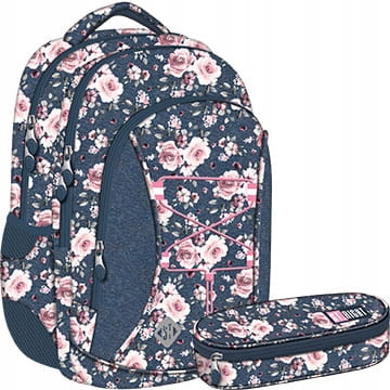 Školský batoh - Strap batoh bpp32 sasketové ruže zadarmo