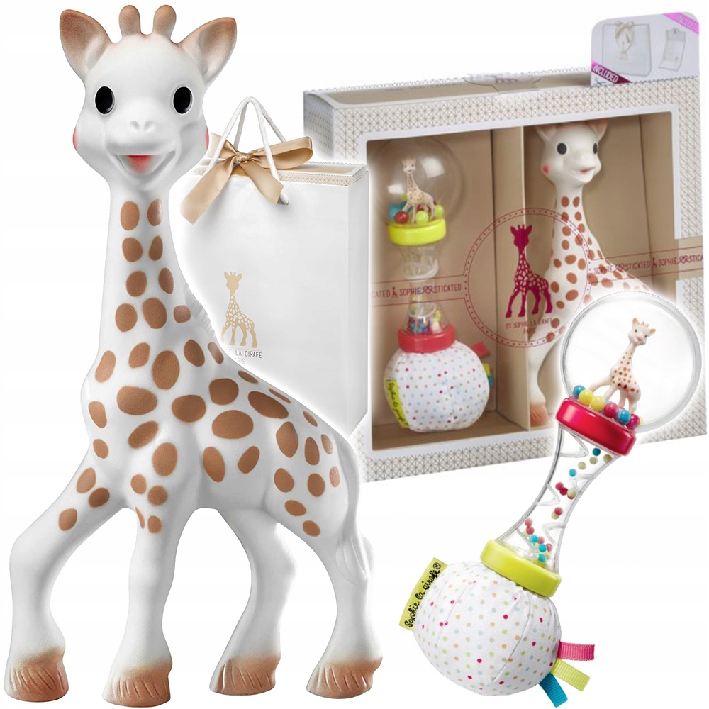 Hryzadlo pre batoľa - Giraffe Sophie Gryzak Kit narodenie NR9 000009